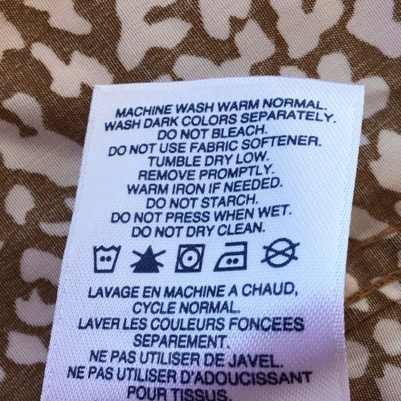 Lands End No Iron Supima Button Down Long Sleeve Shirt Size 16 NEW - Picture 9 of 9